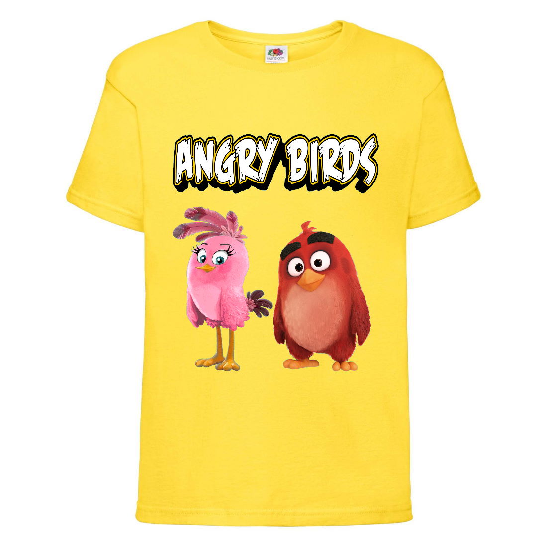 

Футболка детская Энгри Бердс (Angry Birds) желтая (AB-red&bird-yellow) 116 см