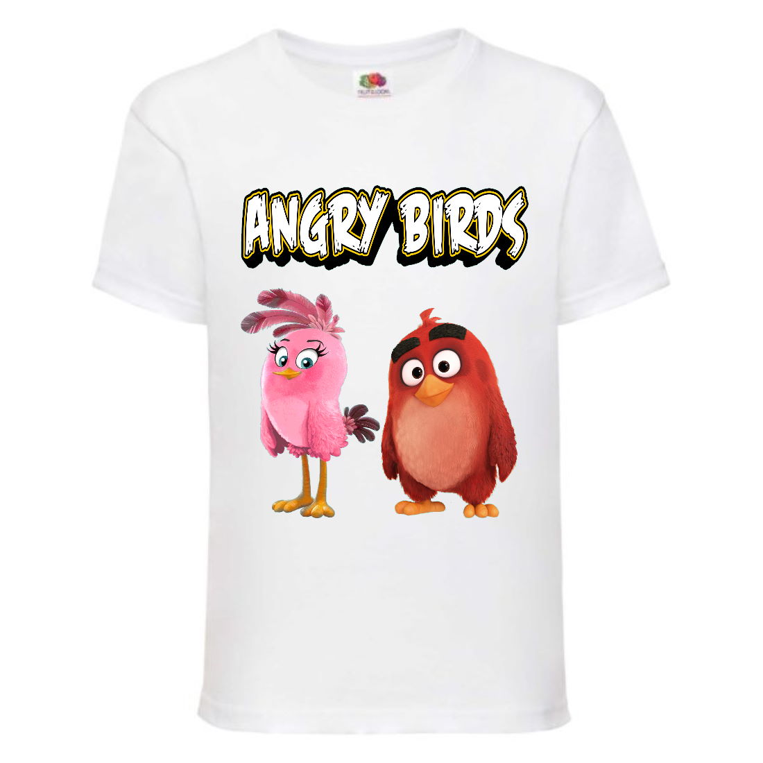 

Футболка детская Энгри Бердс (Angry Birds) белая (AB-red&bird-white) 152 см