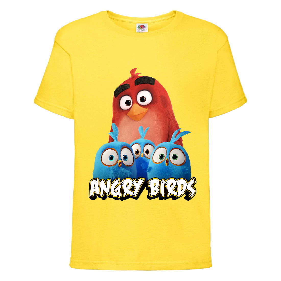 

Футболка детская Энгри Бердс (Angry Birds) желтая (AB-red&chicks-yellow) 104см