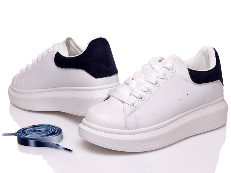 

Кеды Violeta 20-657 white-blue 37 24см