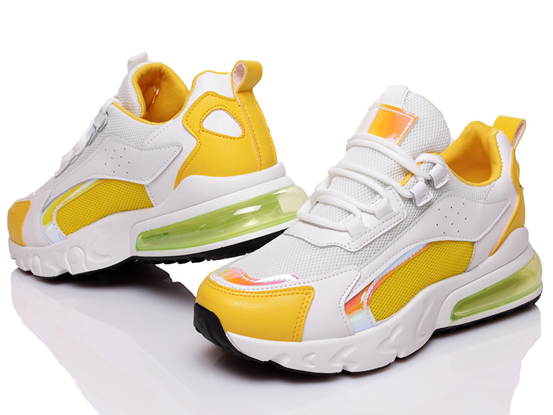

Кроссовки Violeta 92-20 white-yellow 38 24,5см
