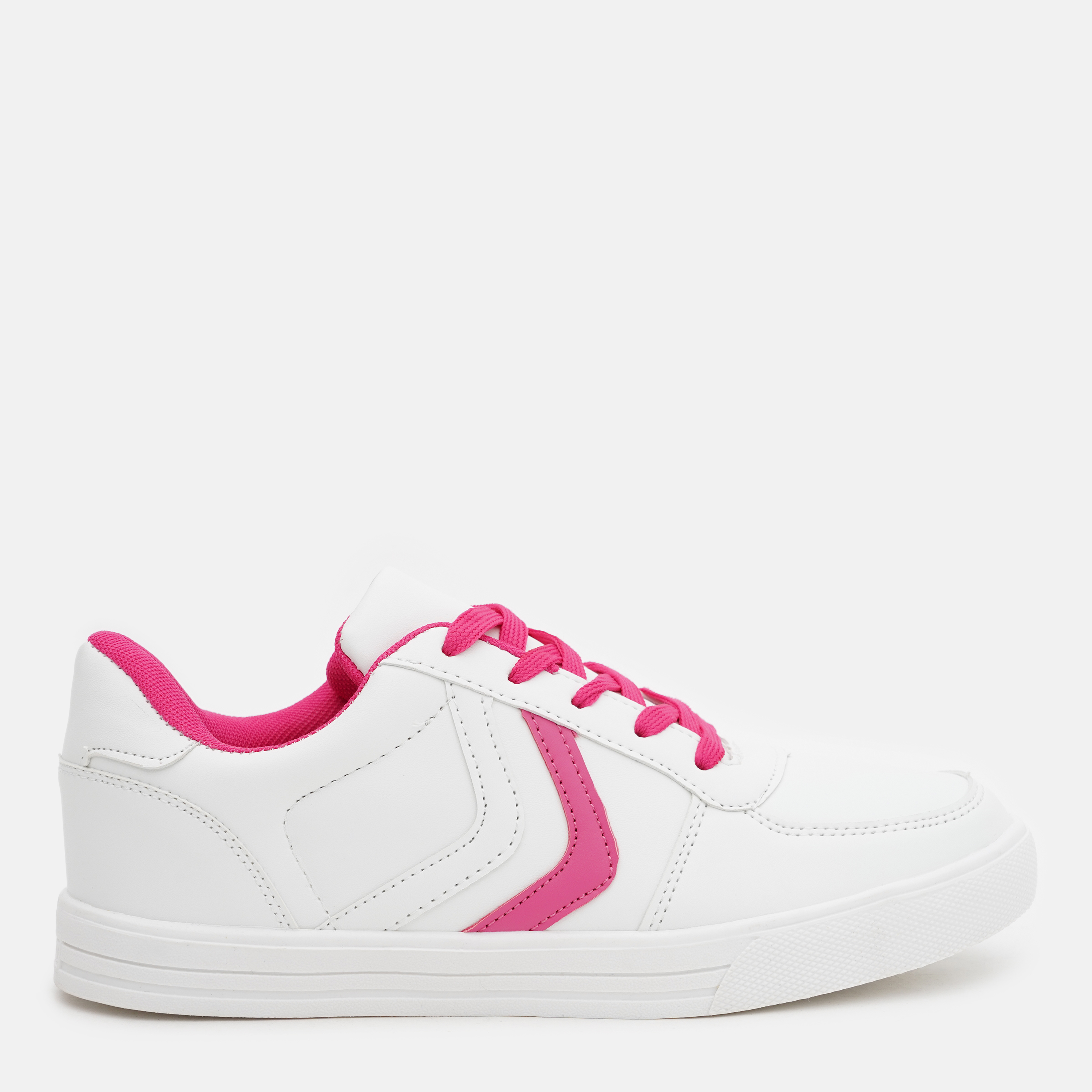 Акція на Жіночі кеди низькі FX shoes 17146-2 Classic White Pink 36 від Rozetka
