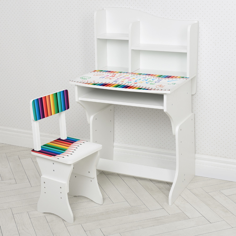 

Парта Bambi Карандаши 904-77(UA) White / Color (904-77(UA))