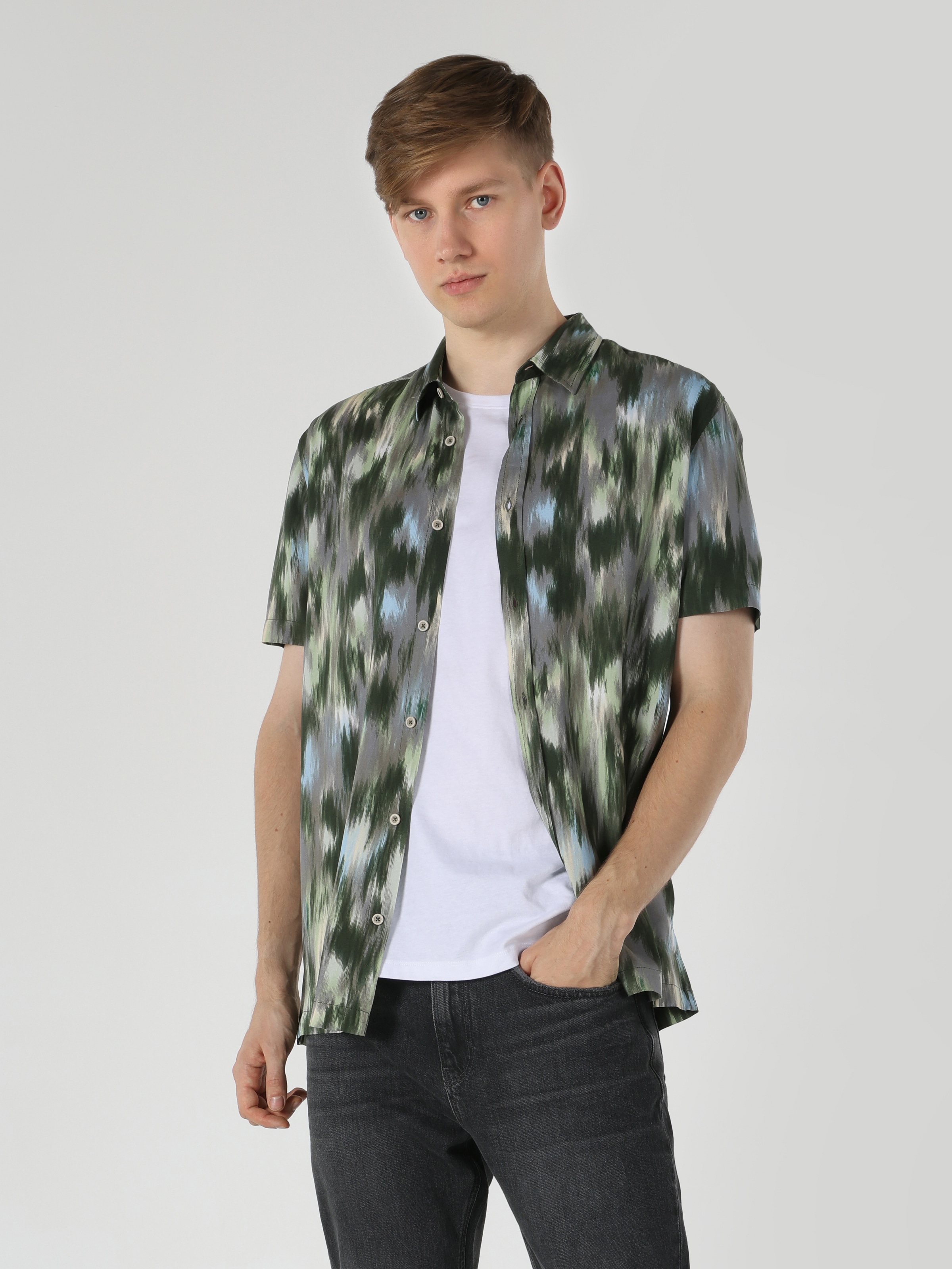 Сорочка літня чоловіча Colin's CL1063179OLG S Olive Green від Rozetka на платформі USKIDKA Акція на Сорочка літня чоловіча Colin's CL1063179OLG S Olive Green від Rozetka