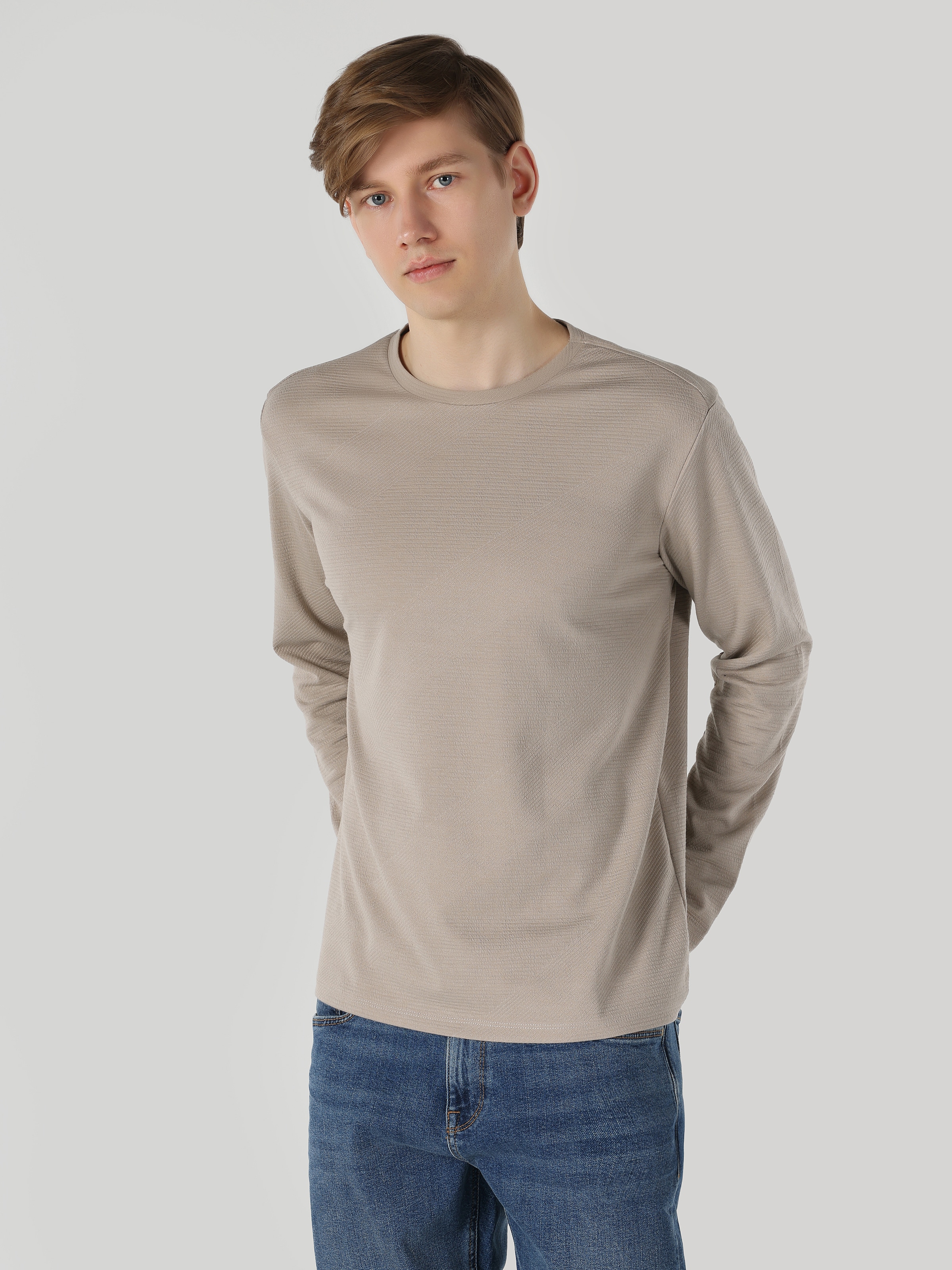 Лонгслів чоловічий Colin's CL1057320BEI S Beige від Rozetka на платформі USKIDKA Акція на Лонгслів чоловічий Colin's CL1057320BEI S Beige від Rozetka