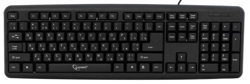 

Клавиатура проводная Gembird KB-U-103-UA USB