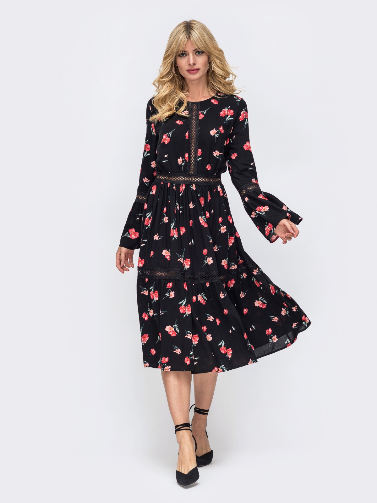 

Платье Dressa 50029 48 Черное