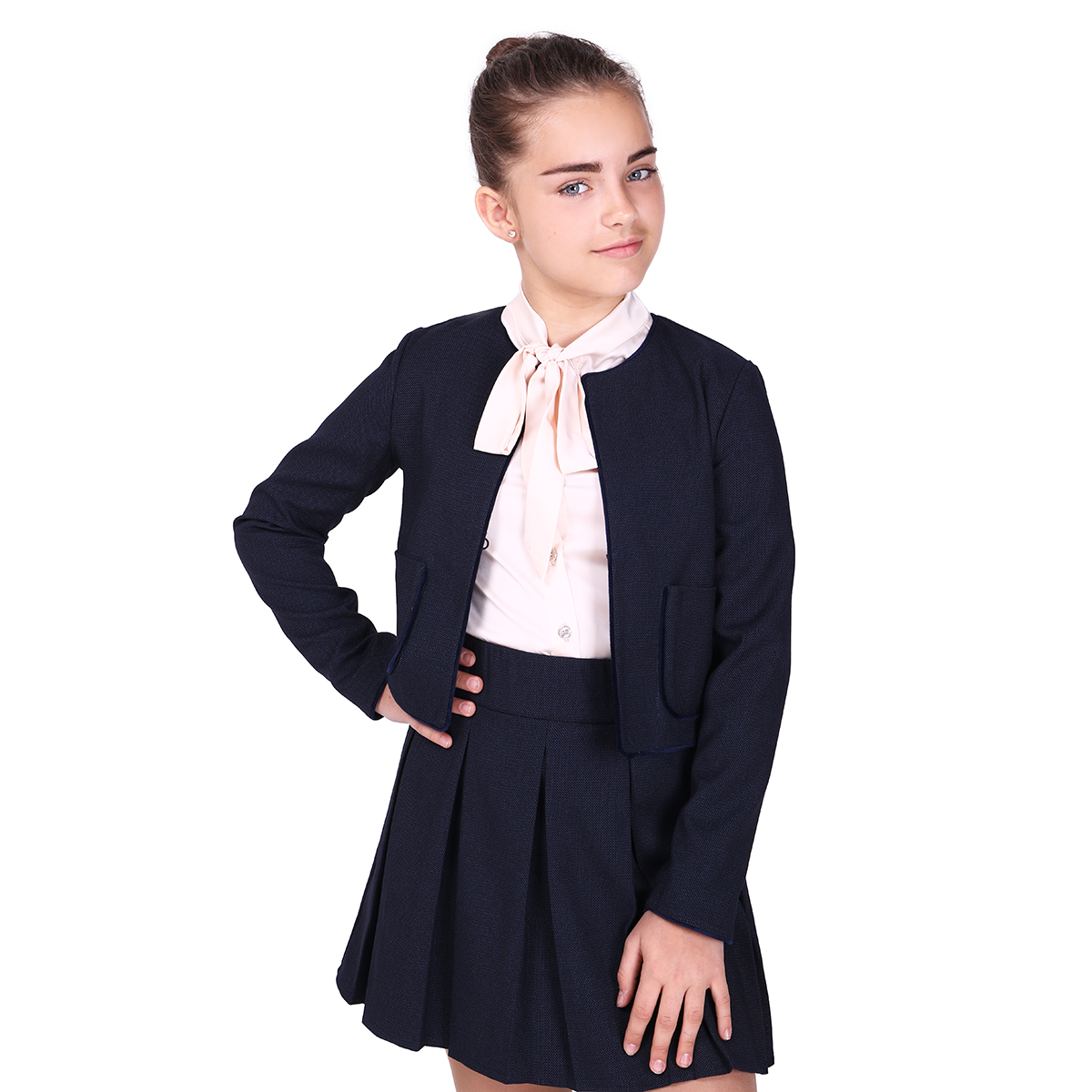 

Пиджак Timbo Jenny р.32 (7-8 лет) 128 см Синий (P057811)