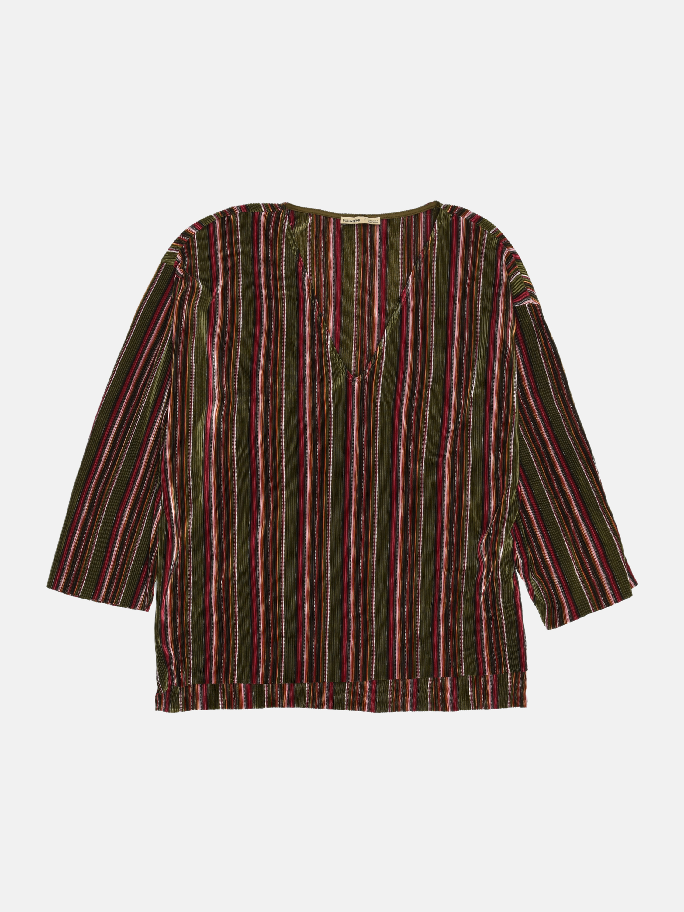 

Блузка Pull & Bear 9245/389/505 XL Зеленая