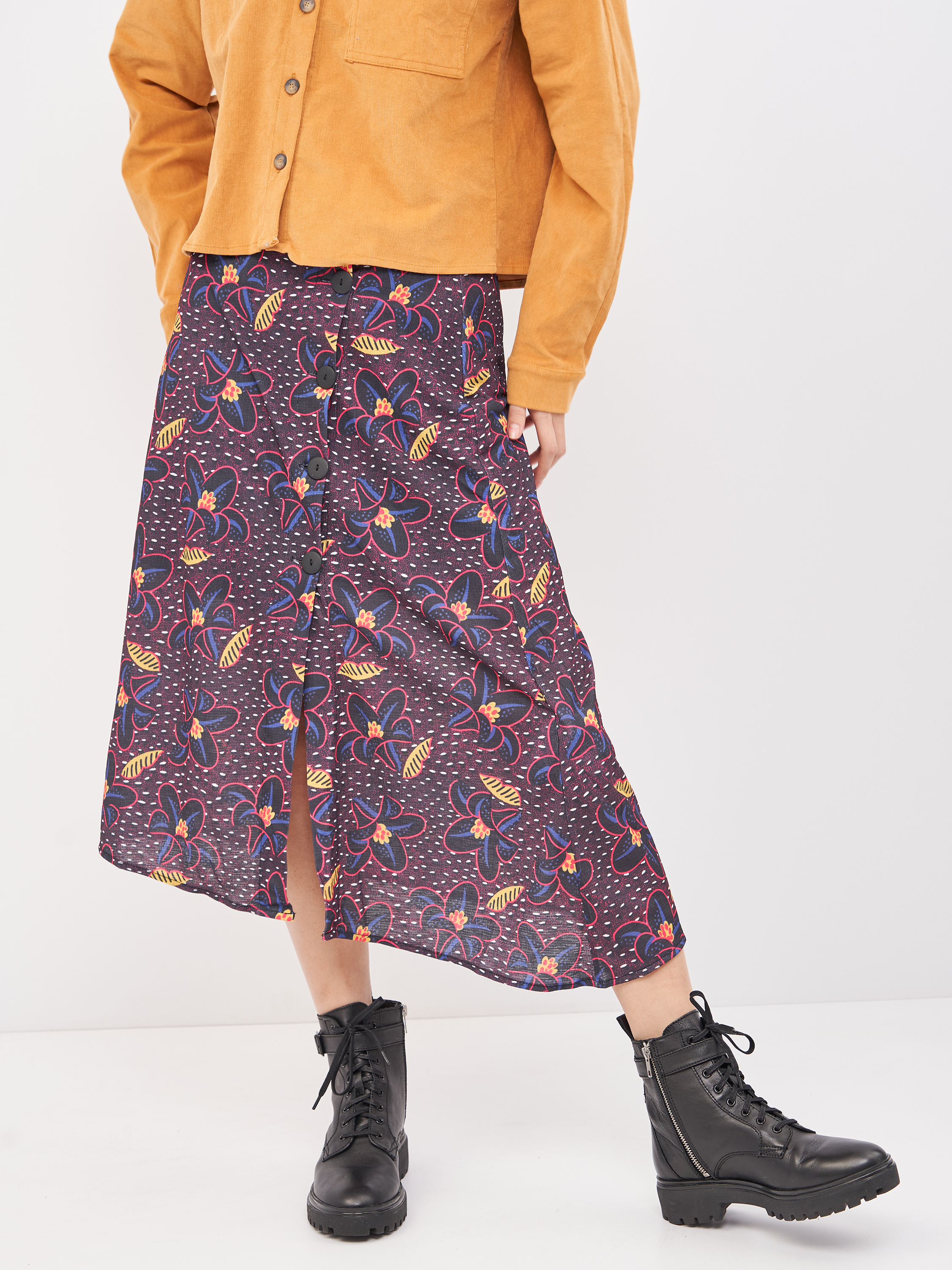 

Юбка Pull & Bear 9398/324/800 M Черная