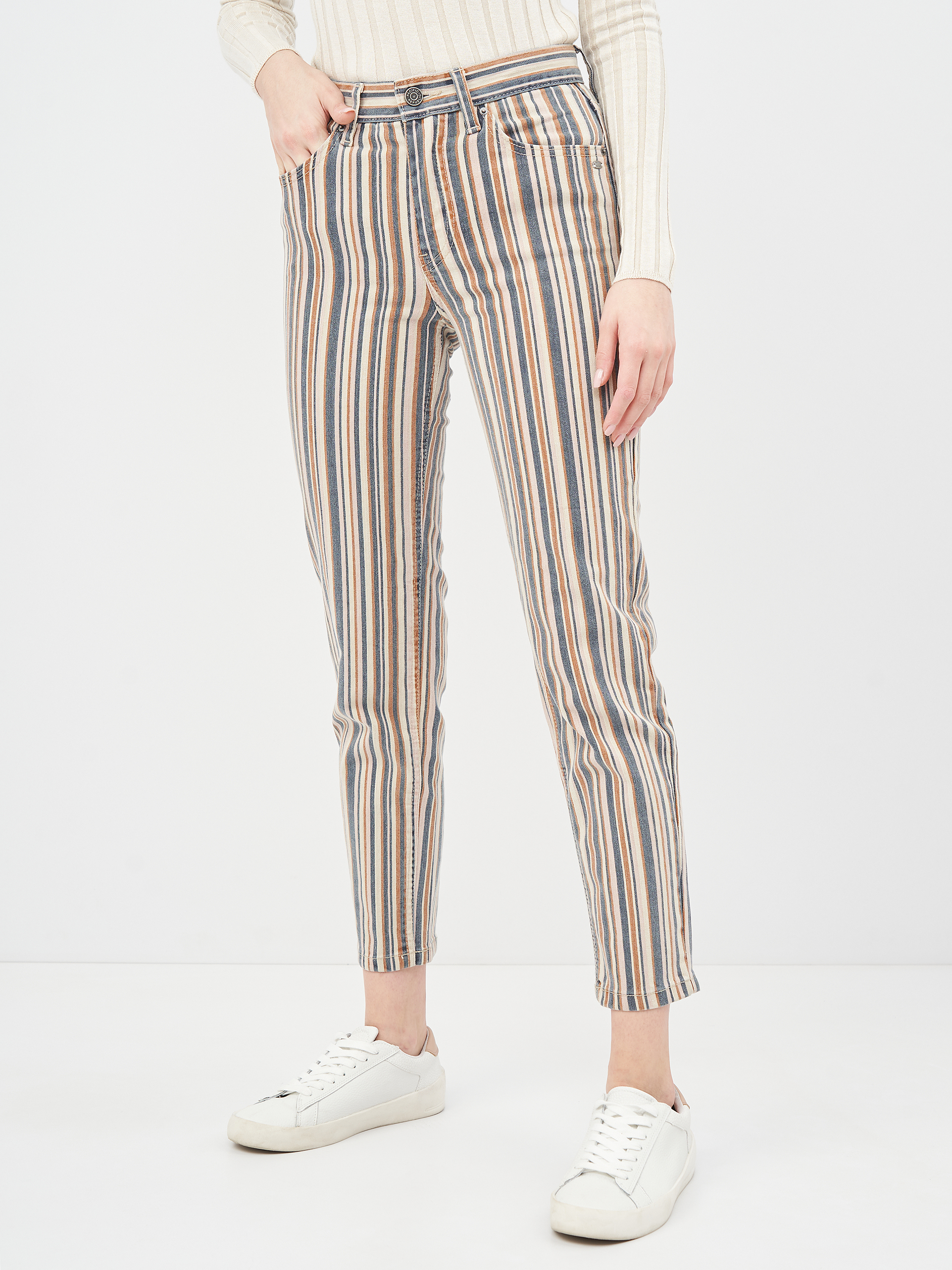 

Джинсы Pull & Bear 9687/325/481 34 Сине-бежевые