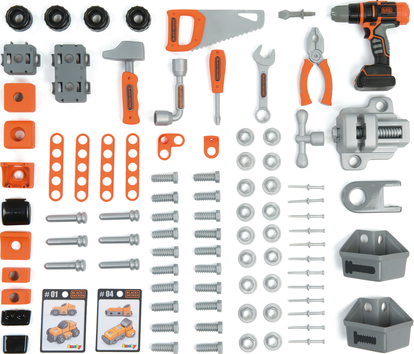 Smoby Black & Decker Crane Workbench 360731