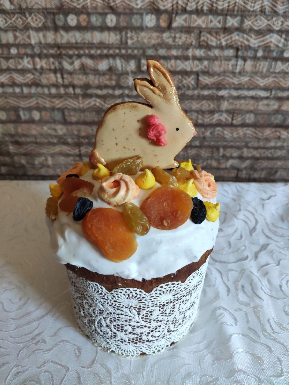 Паска пасхи "Середня+" №4 з декором 550г – низькі ціни, кредит, оплата ...