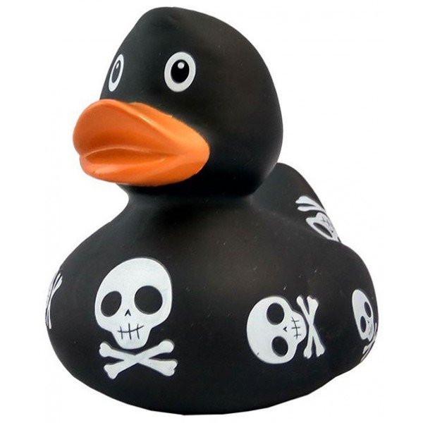 

Уточка Череп резиновая FunnyDucks арт. L1919
