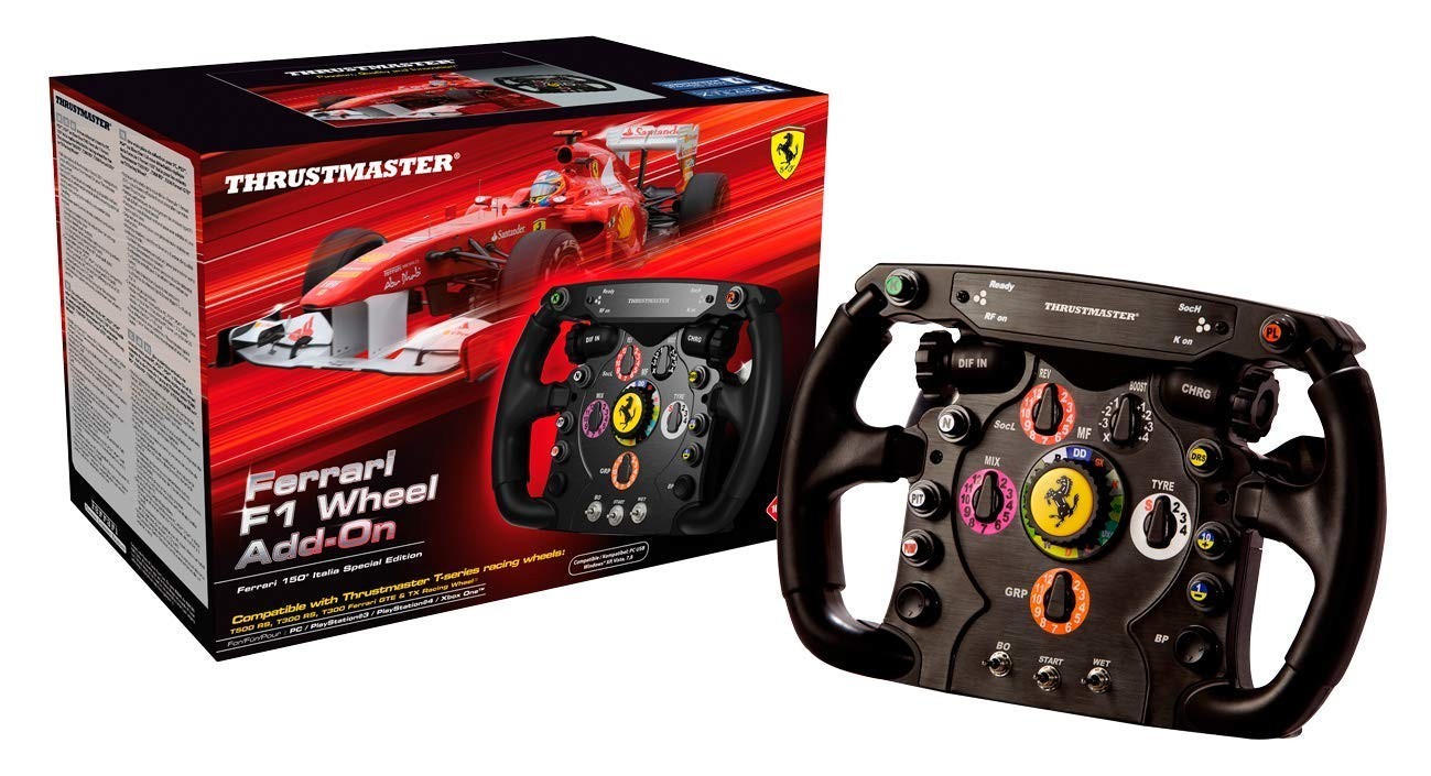 Съемный руль THRUSTMASTER Ferrari F1 ADD-ON (PC/PS3/PS4/XONE) – фото,  отзывы, характеристики в интернет-магазине ROZETKA от продавца: CCENOVIK |  Купить в Украине: Киеве, Харькове, Днепре, Одессе, Запорожье, Львове