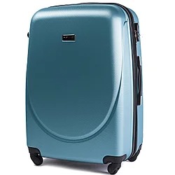 

Чемодан Wings 310 cредний Silver Blue на 4-х колесах с расширением (st2899)