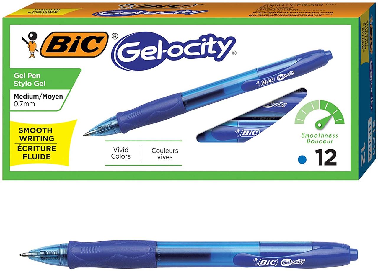 

Набор гелевых ручек BIC Gel-ocity Original Retractable Gel Pen, автоматические (RLC11-BLUE) (B0000AQPTO)
