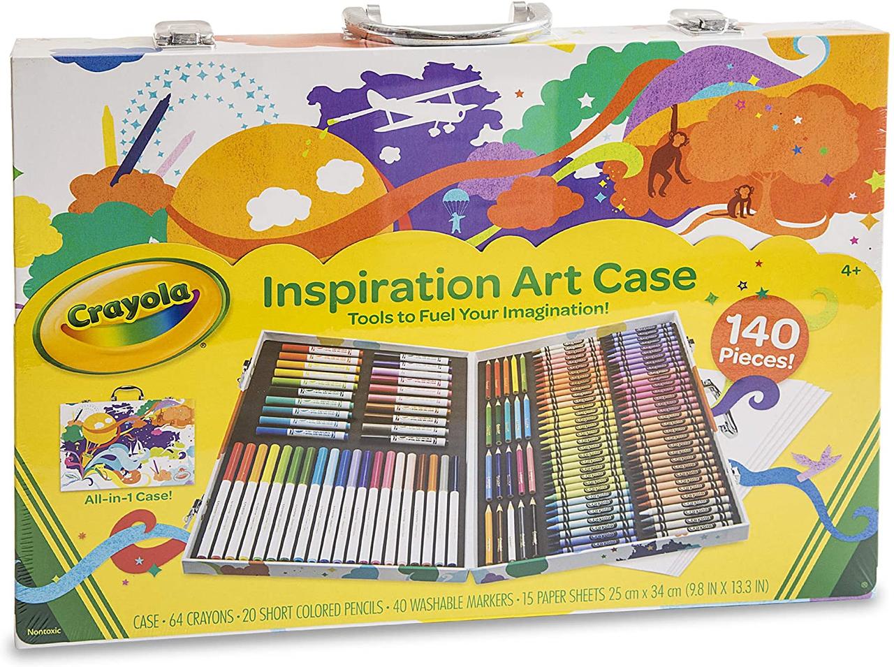 

Набір для малювання Crayola Inspiration Art Case, 140 Count (04-2532) (B00CI6J5JQ)