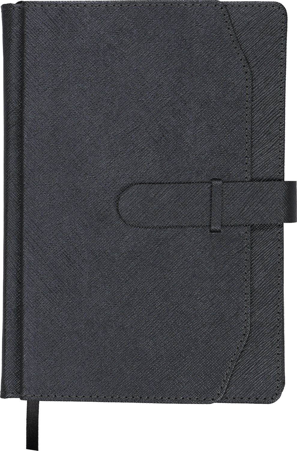 

Ежедневник недатированный Buromax Credo А5 из искусственной кожи 288 с. Черный (BM.2017-01)