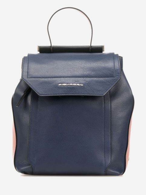 

Женская сумка-рюкзак кожаная Piquadro CA4579W92_BLU Синяя