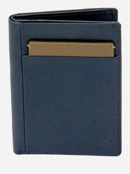

Мужское портмоне кожаное Piquadro PU1393W96R_BLU Синее