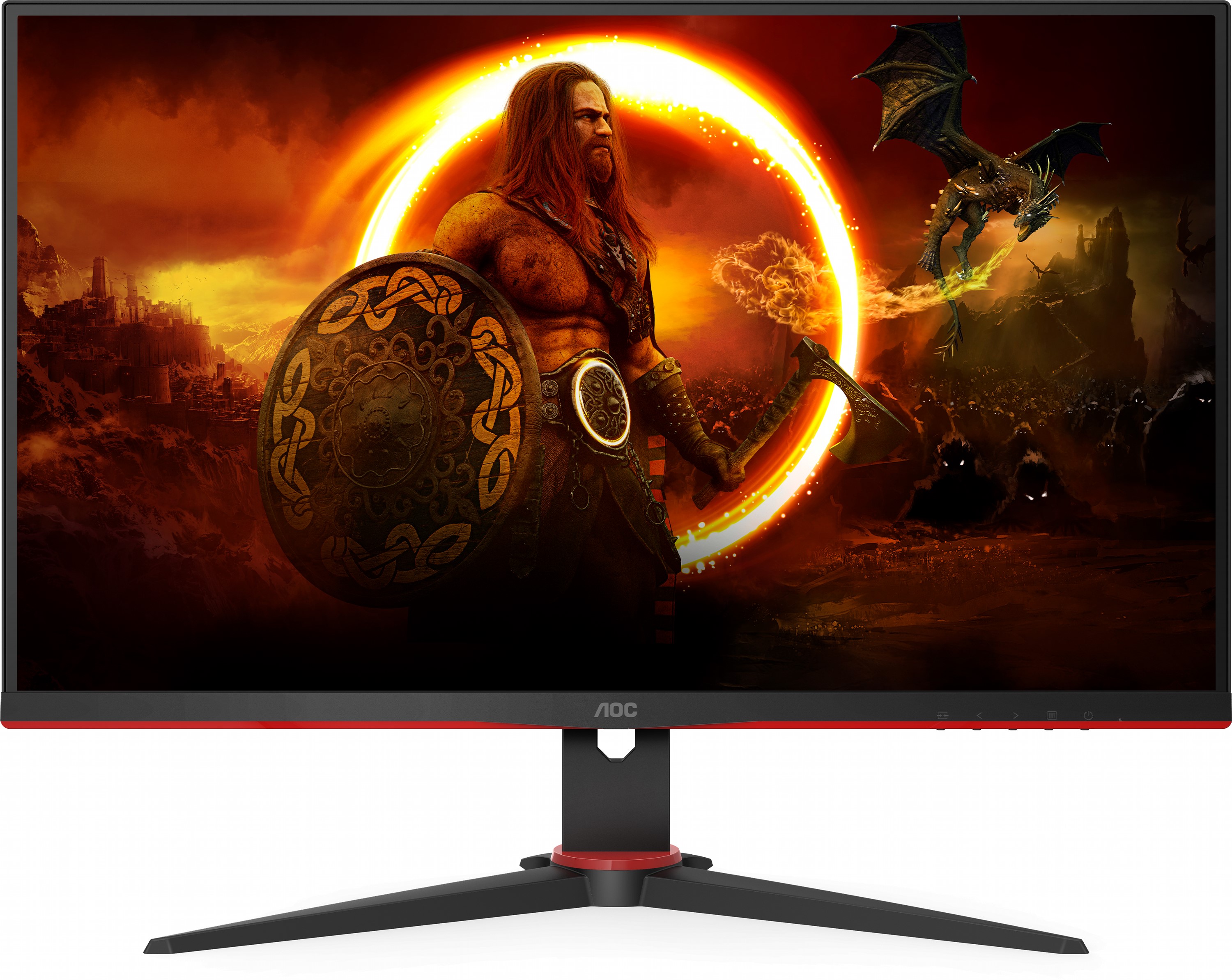 Монітор 23.8" AOC 24G2SPAE/BK (1J4Q2HA002194) - Уцінка