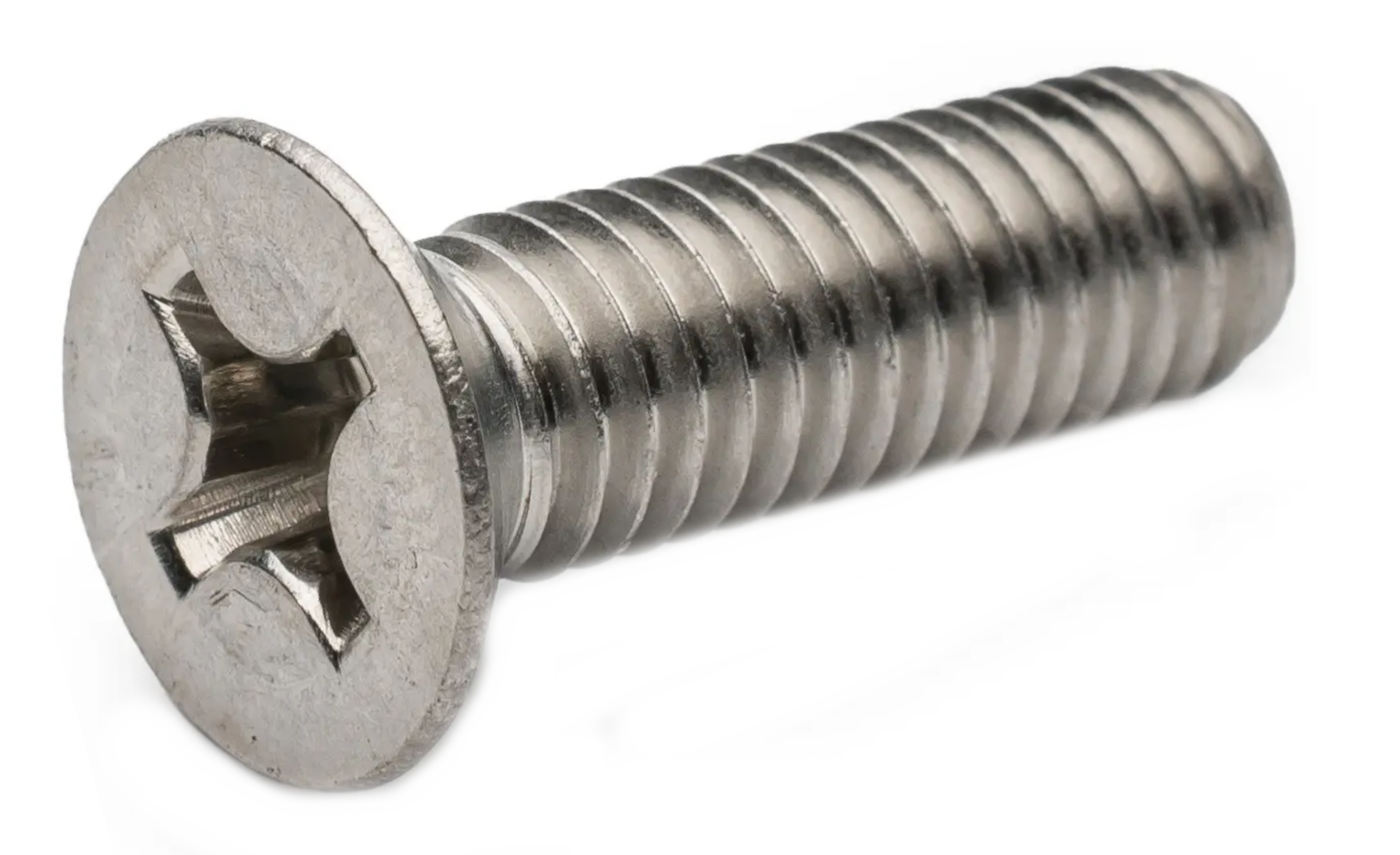 Гвинт М6х100 DIN965 нержавіюча сталь А2 Steelfix 2 шт (007211) – низькі ...