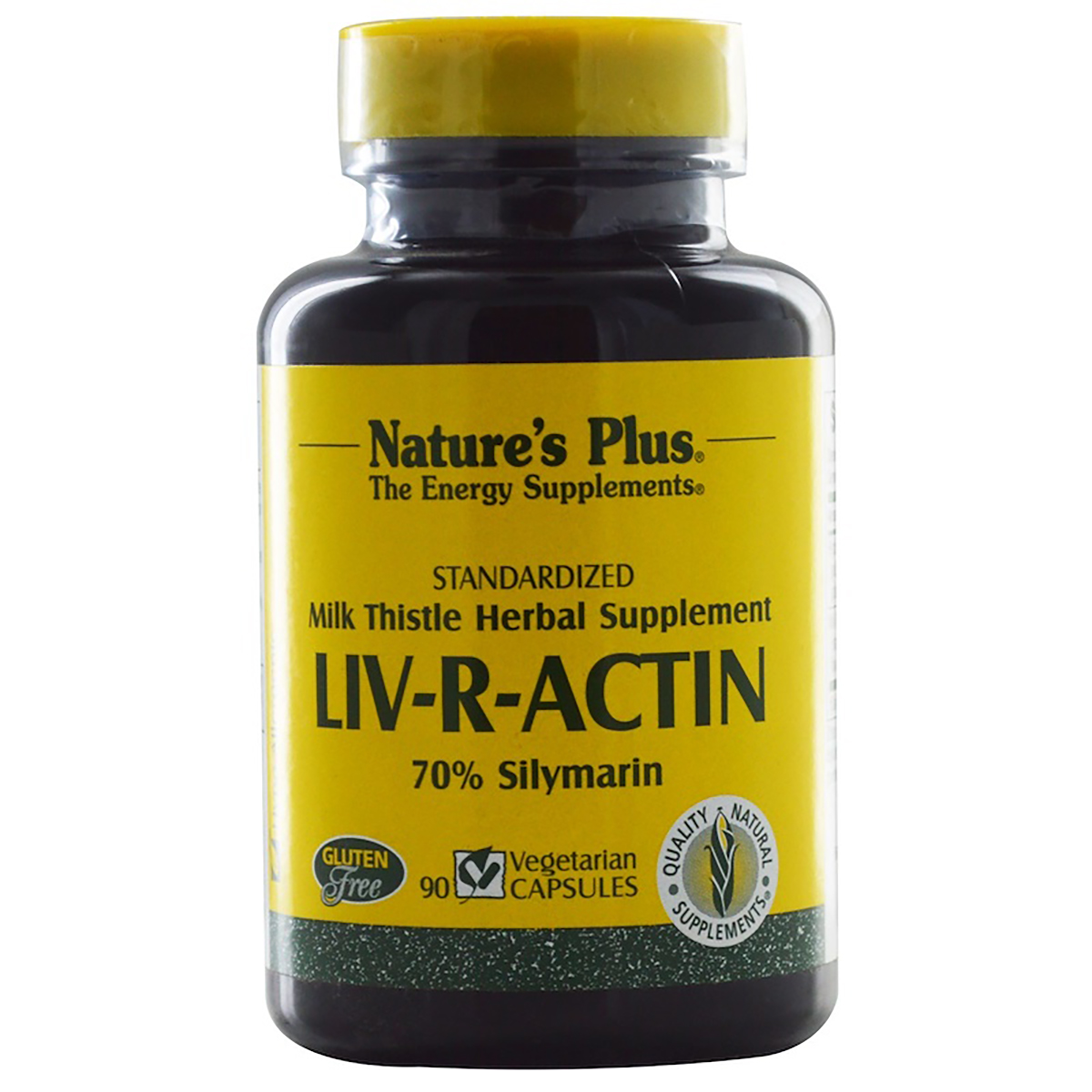 

Природные добавки Natures Plus Расторопша для Печени Liv-R-Actin Milk Thistle 90 вегетарианских капсул