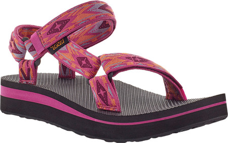 

Женские сандалии Teva Midform Universal Walking Sandal Double Diamond/Festival Fuchsia Recycled Polyester 42