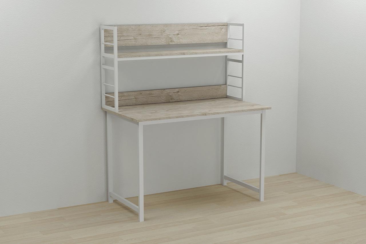 

Надстройка для стола Ferrum-decor Линкольн 60x100x28 Белый ДСП Шервуд