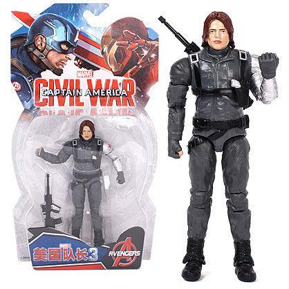 

Игровая фигурка супергерой Marvel Зимний Солдат Мстители Winter Soldier Avengers игрушка для детей