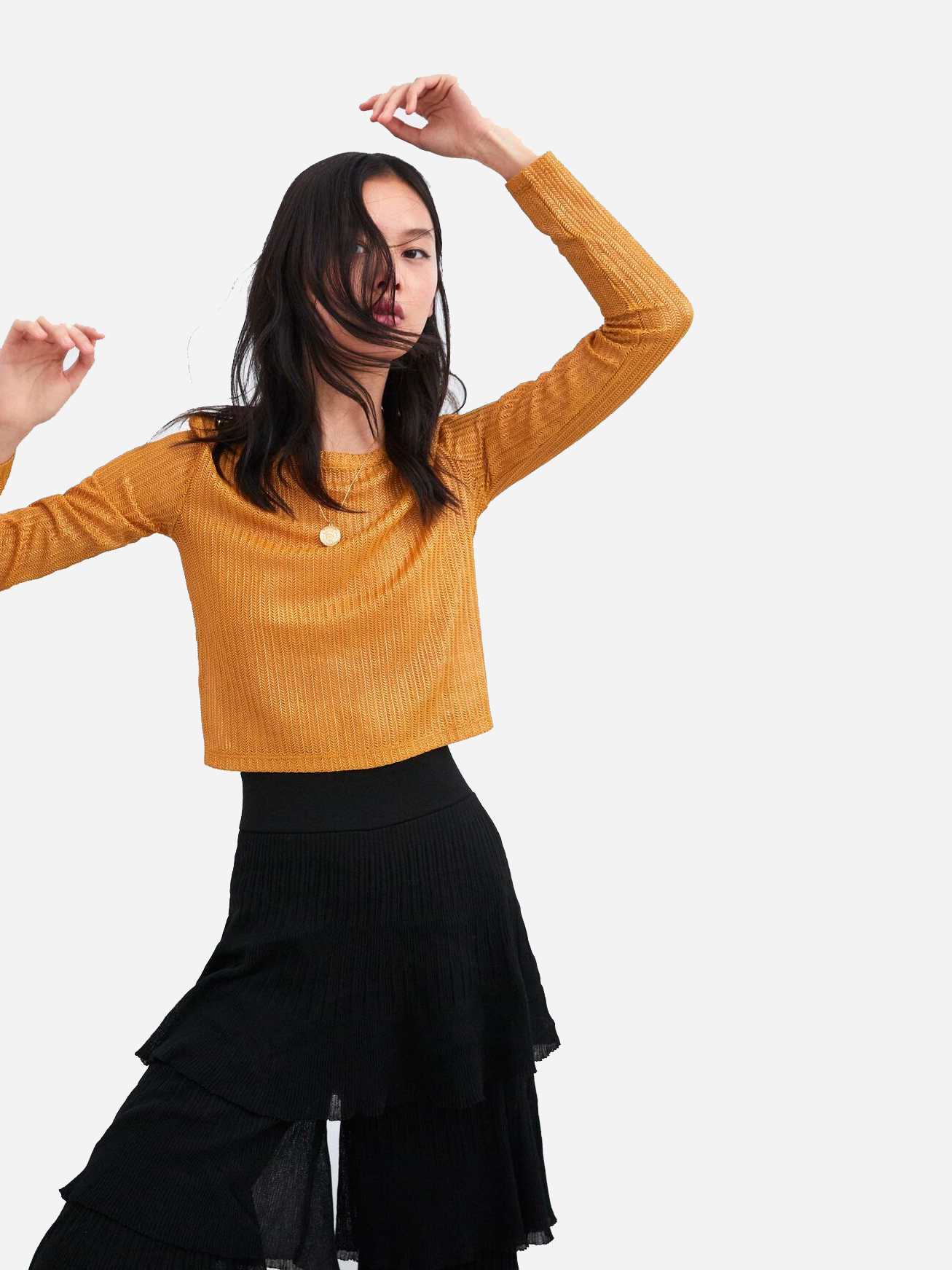 

Джемпер Zara 02712311305 S Золотой