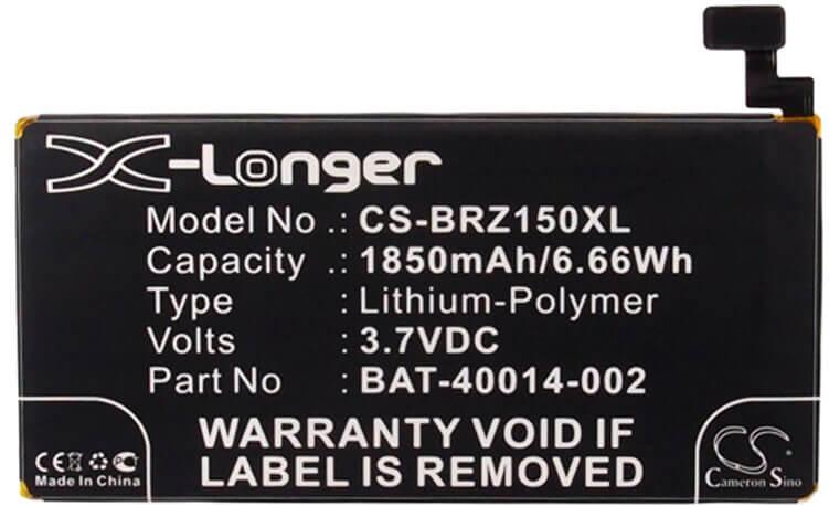 

Аккумулятор Blackberry BAT-40014-002 1800 mAh для Z15