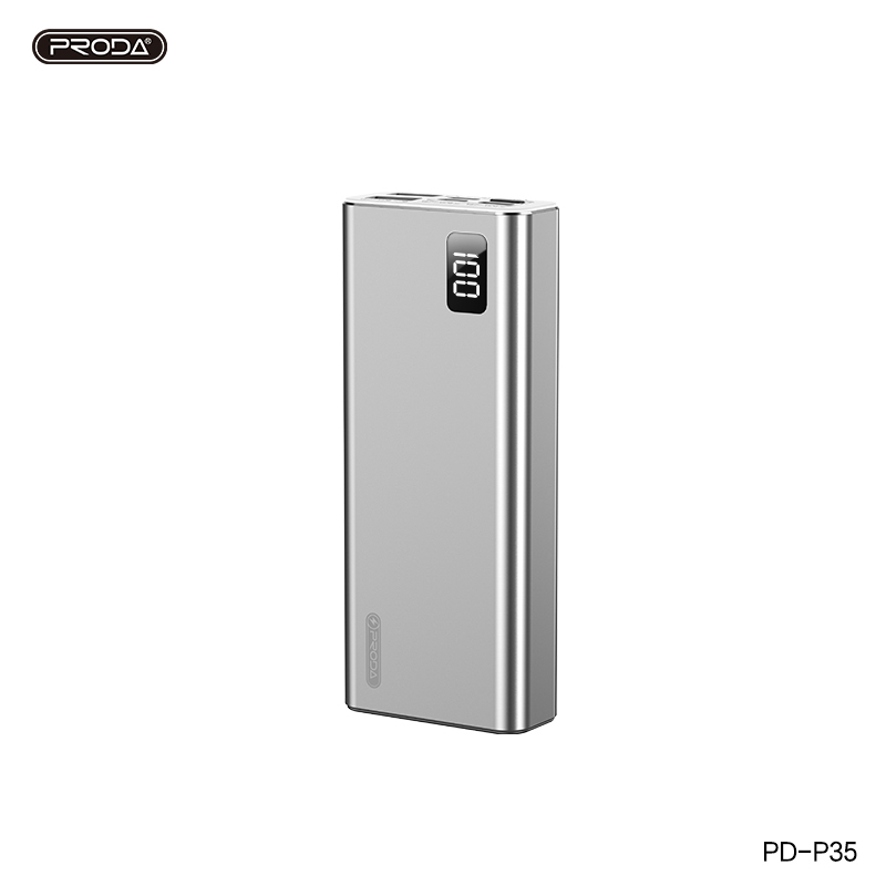 

Зовнішній акумулятор Power Bank WK 10000mAh WP-099 Silver (PB-0033)