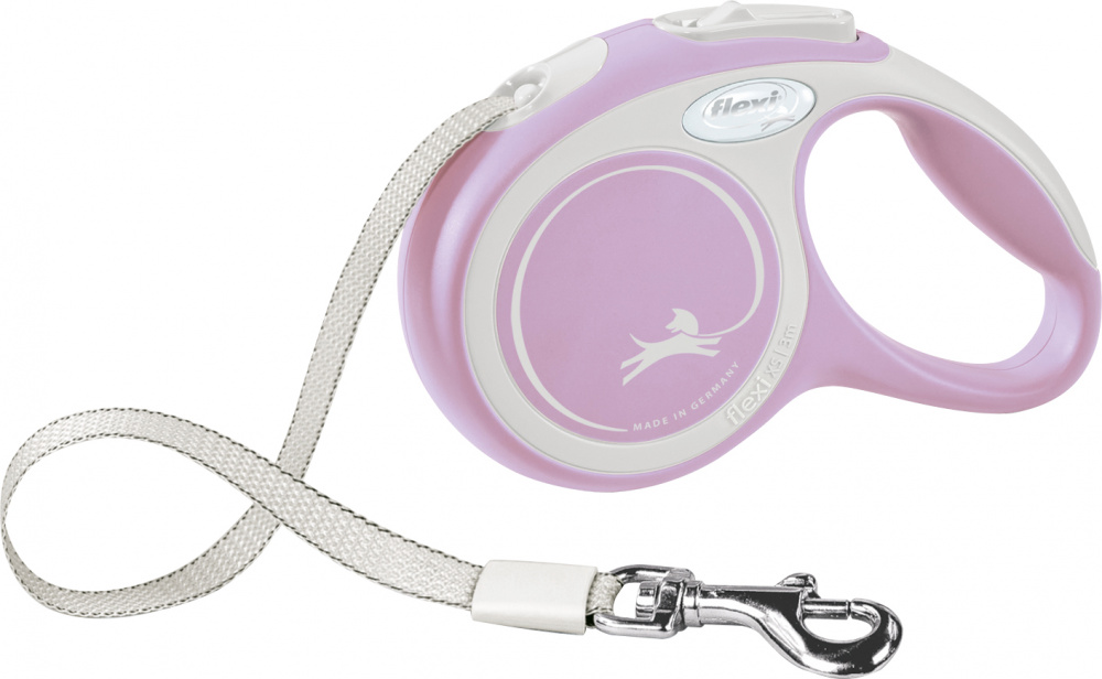 

Поводок рулетка Flexi "New COMFORT" XS 3м до 12кг розовый (TX-213306)