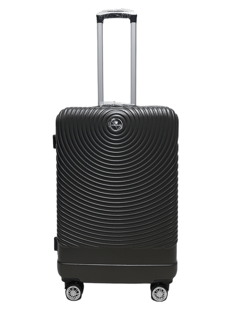 Чемодан средний M ABS-пластик Worldline Airtex 652 69×45×29см 88л Серый ...