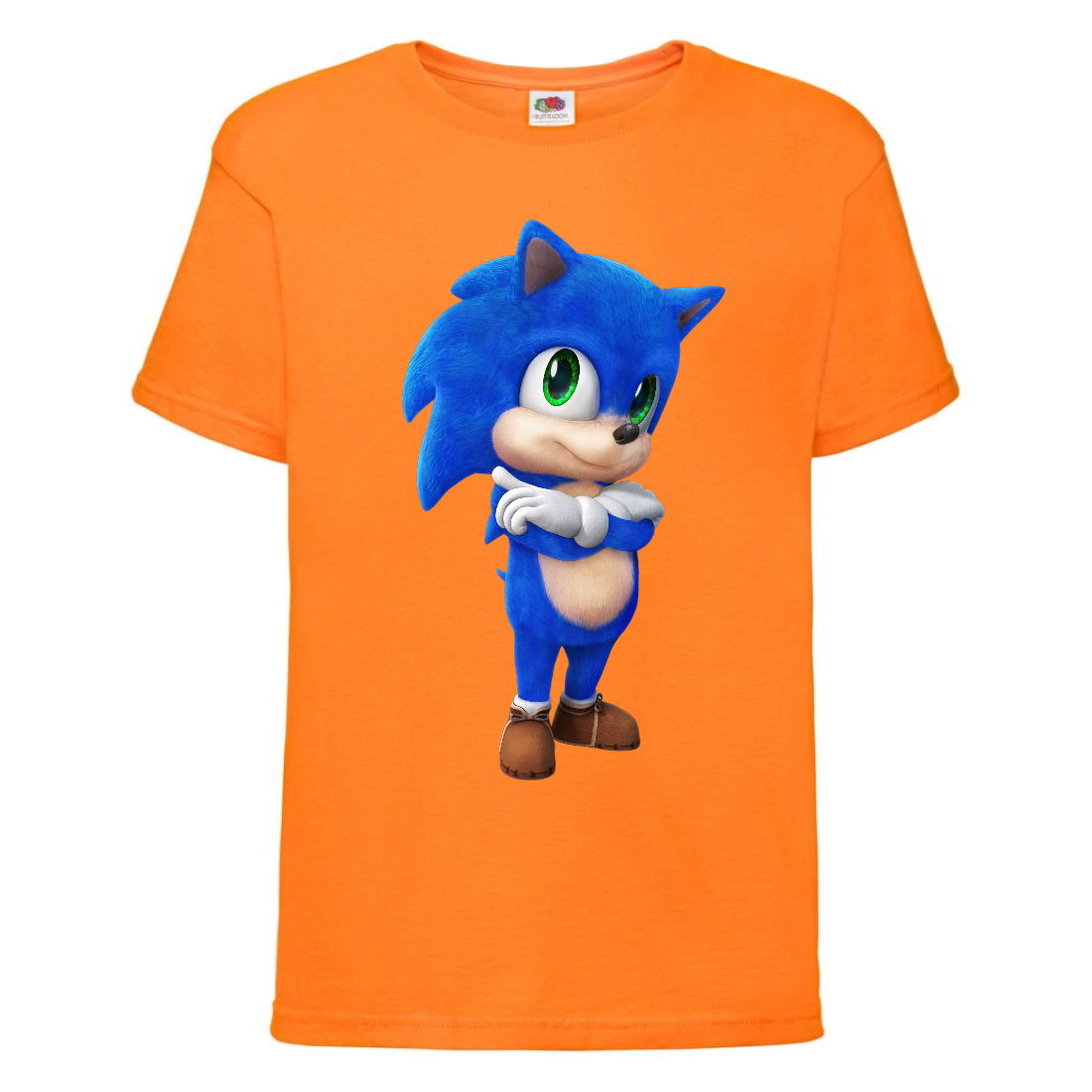

Футболка детская Соник кроха (SONIC) оранжевая (snc or-8) 104 см