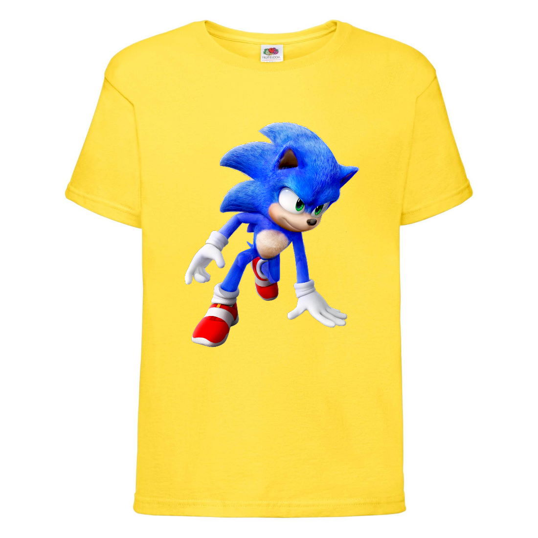 

Футболка детская Соник поворот (SONIC) Желтая (snc yl-02) 104 см