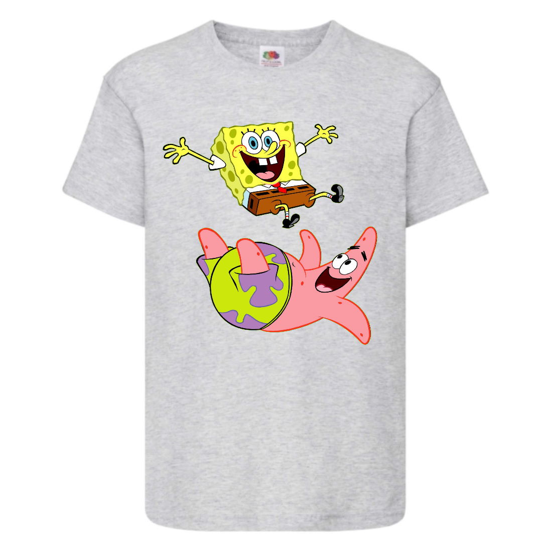

Футболка детская Спанч Боб (Sponge Bob) серая 152 см
