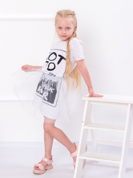 Акція на Дитяча літня сукня для дівчинки Носи своє 6030-070-33 134 см Біла (p-2656-73324) від Rozetka