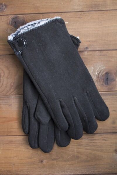 

Перчатки мужские чёрные трикотажные 8194s1 S Shust Gloves