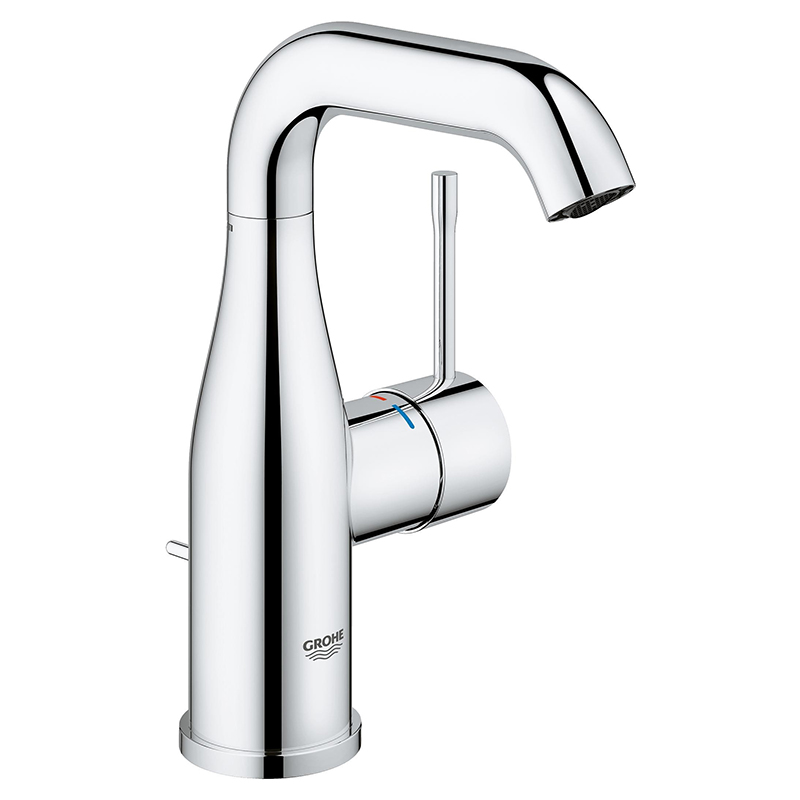 

Смеситель с гидрозатвором для раковины Grohe Essence New хром