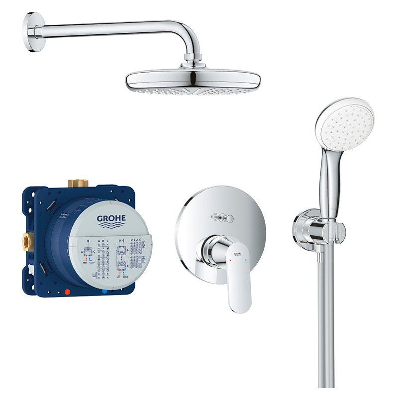 

Душевой гарнитур Grohe Eurosmart Cosmopolitan хром