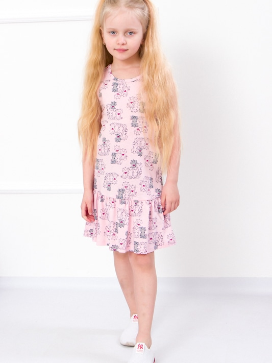 Акція на Дитяче літнє плаття для дівчинки Носи своє 6207_002 122 см Кішечки рожеві (p-5795-71643) від Rozetka