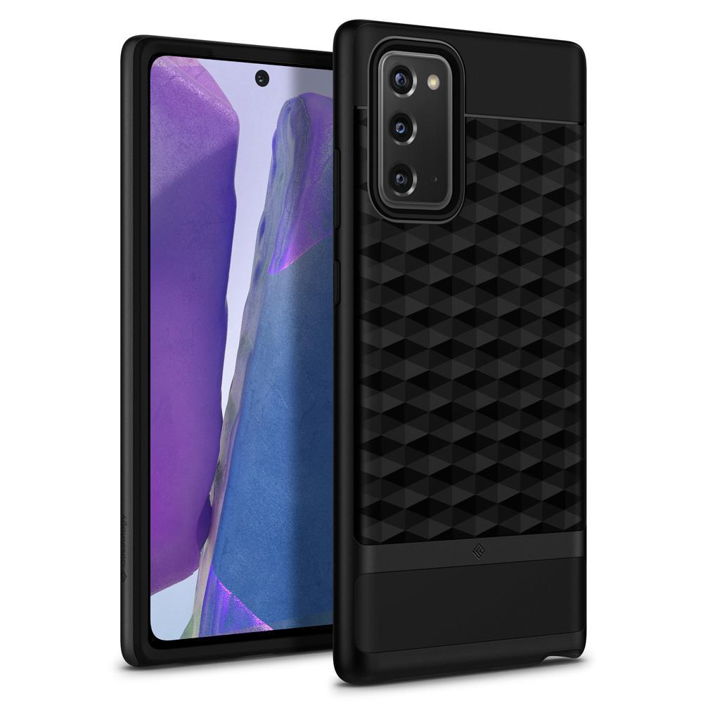 

Чехол Caseology Parallax для Samsung Galaxy Note 20 Matte Black