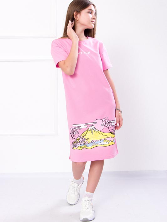Акція на Підліткова літня сукня для дівчинки Носи своє 6260-057-33 146 см Рожева (p-6030-75428) (p-6030-75428) від Rozetka