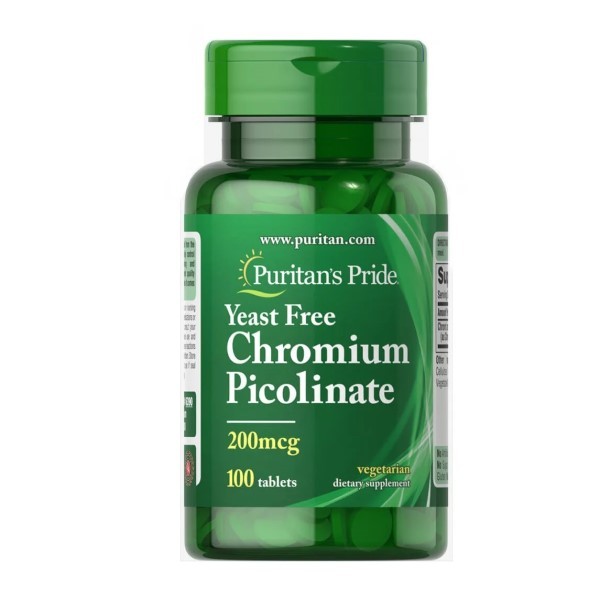 

Жирозжигатели Puritan Pride Chromium Picolinate 200 мкг (100 таблеток)