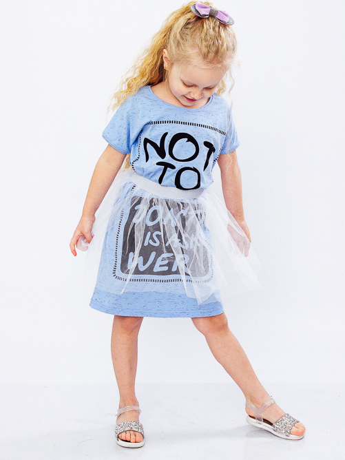 Акція на Дитяча літня сукня для дівчинки Носи своє 6030-070-33 134 см Блакитна (p-2656-73327) від Rozetka