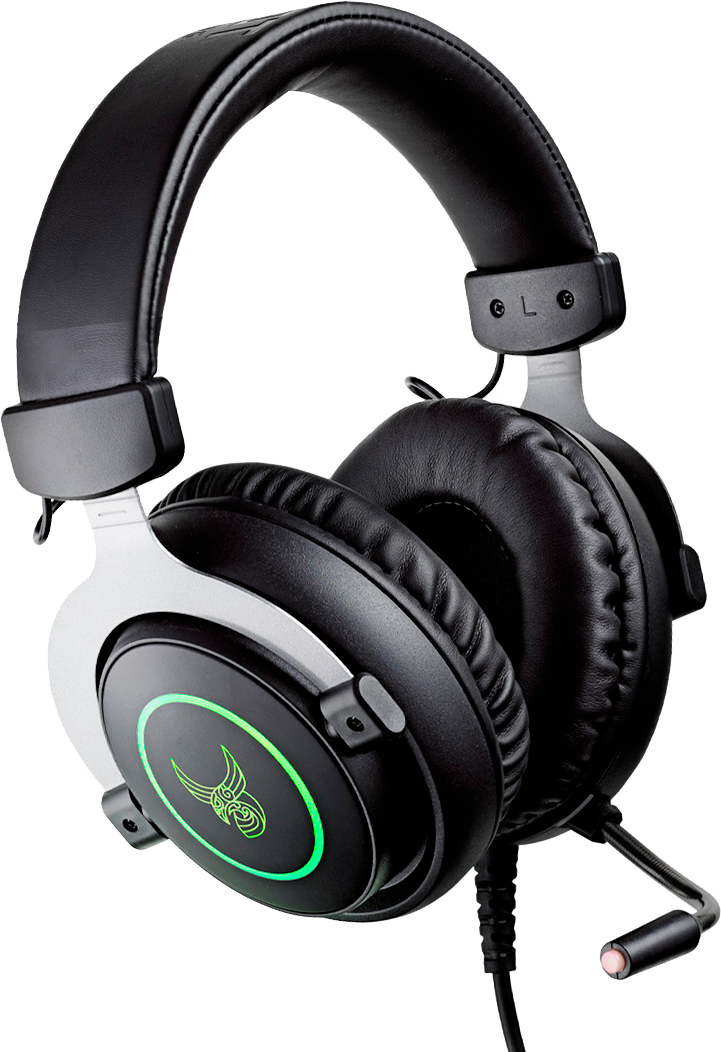 Наушники L33T Gaming GJERMUNDBU 50 мм Drivers LED Черные (160396 ...