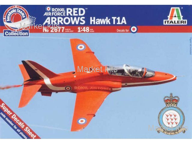 

Учебно-тренировочный самолет Hawk T1A "Red Arrows" 1:48 ITALERI (IT2677)